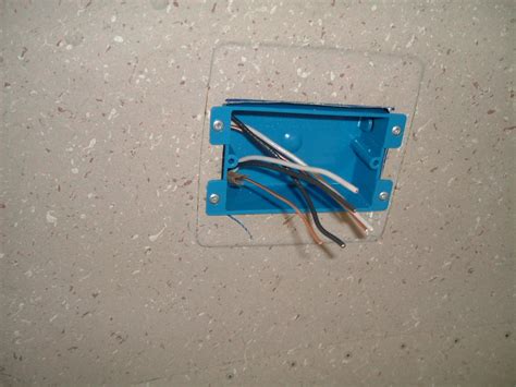 how to install shallow electrical box for tv|how to wire 120v box.